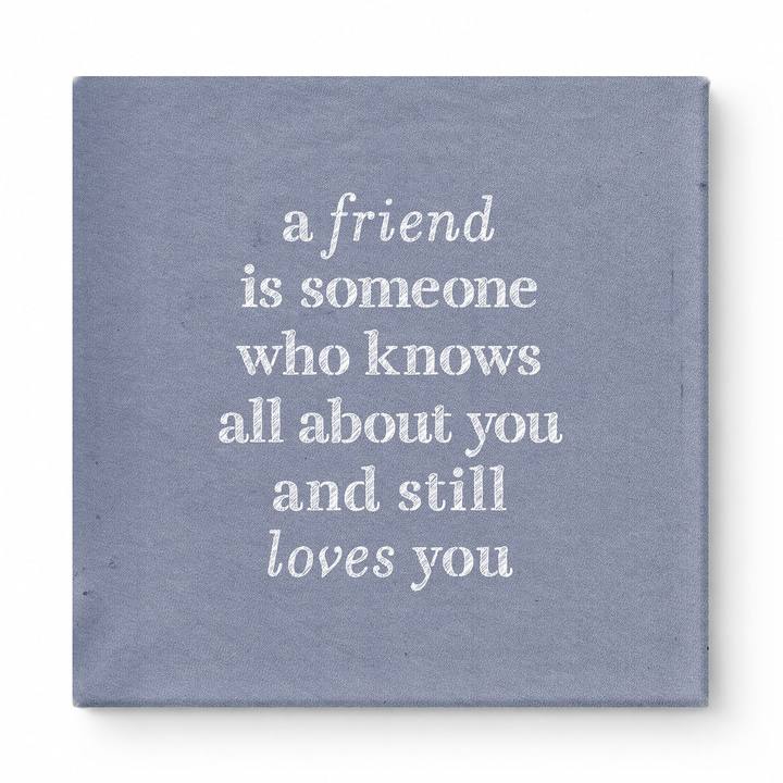 A Friend Is Someone Who Knows All About You and Still Loves You — Geometric Low-Poly