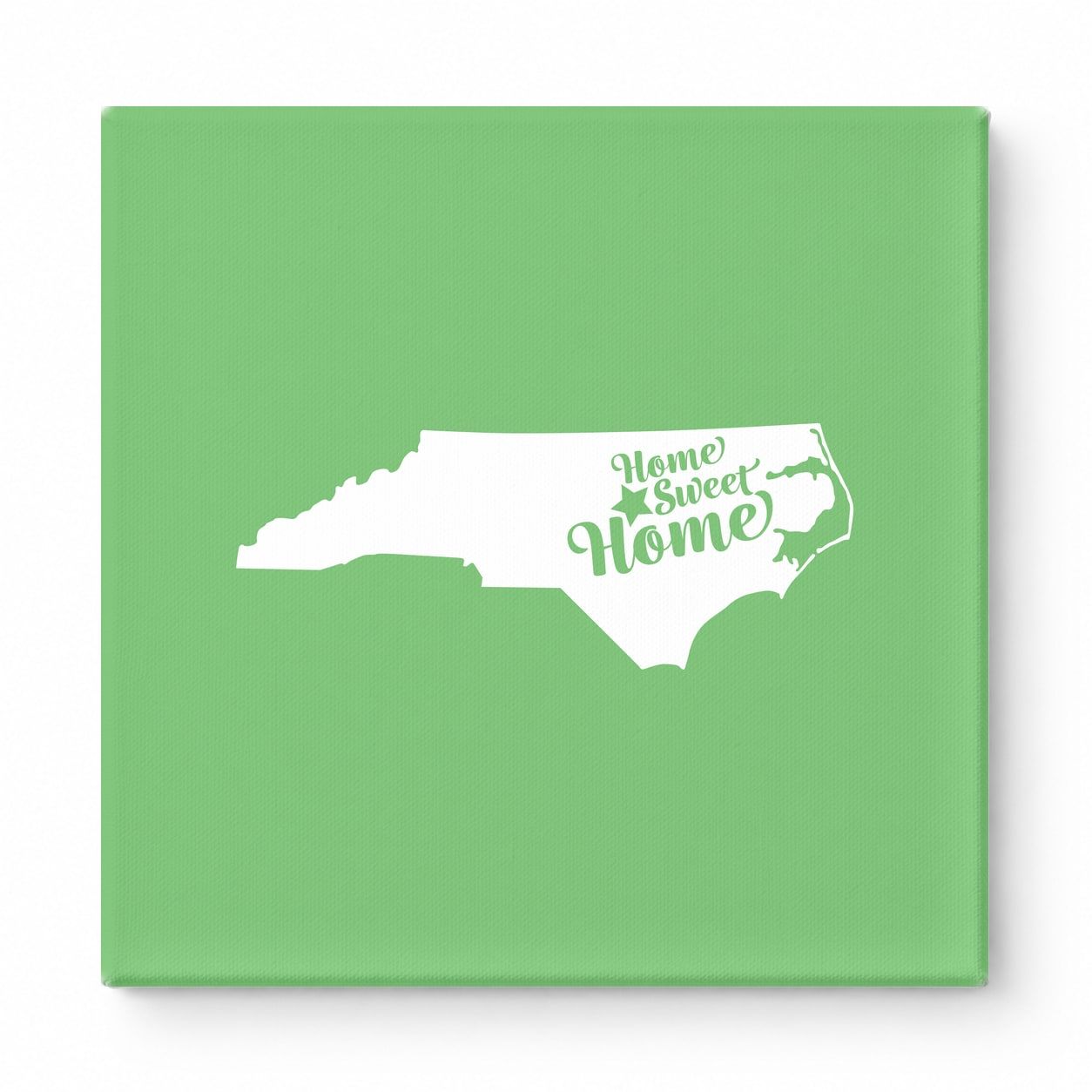 Home Sweet Greensboro — North Carolina State Silhouette
