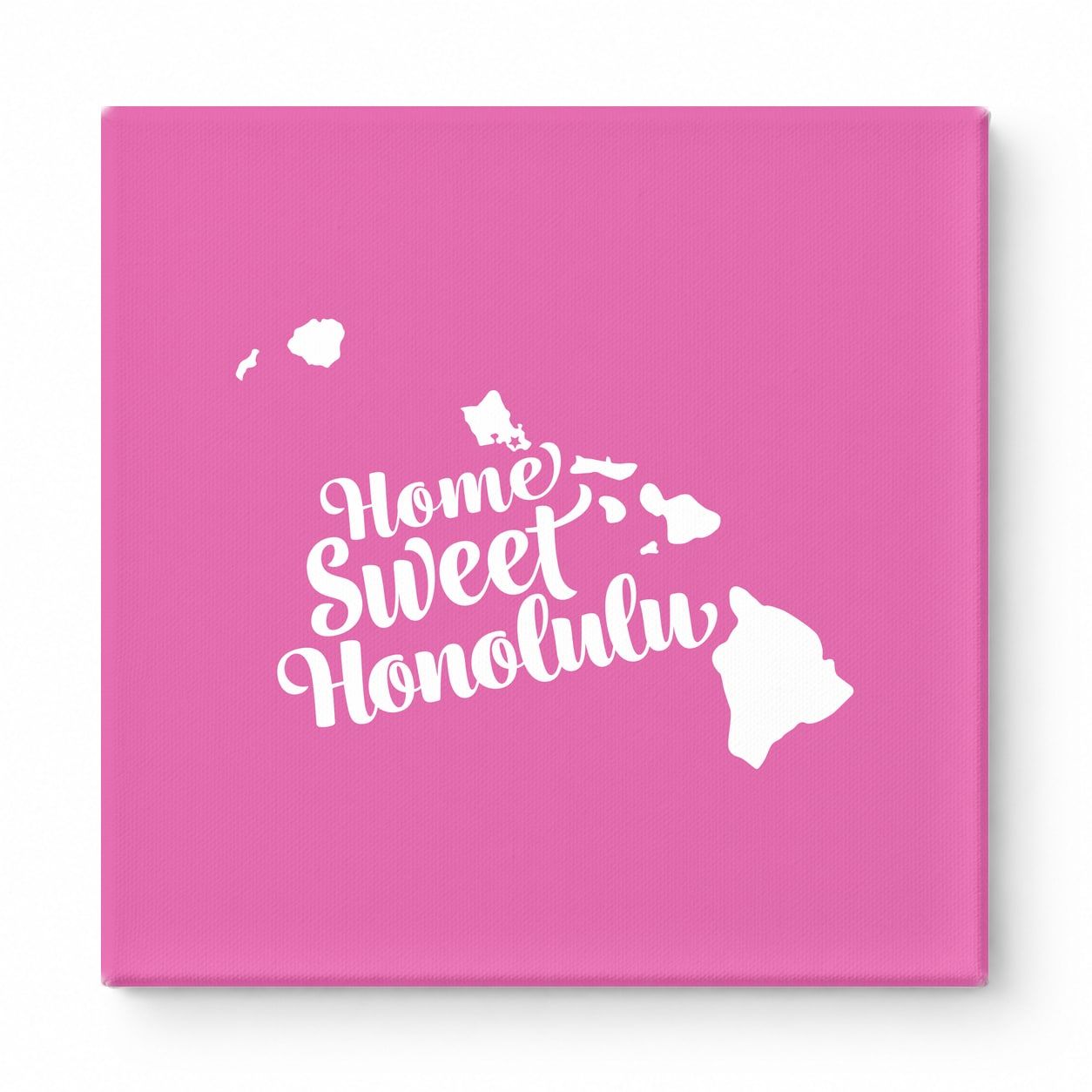 Home Sweet Honolulu — Hawaii State Silhouette