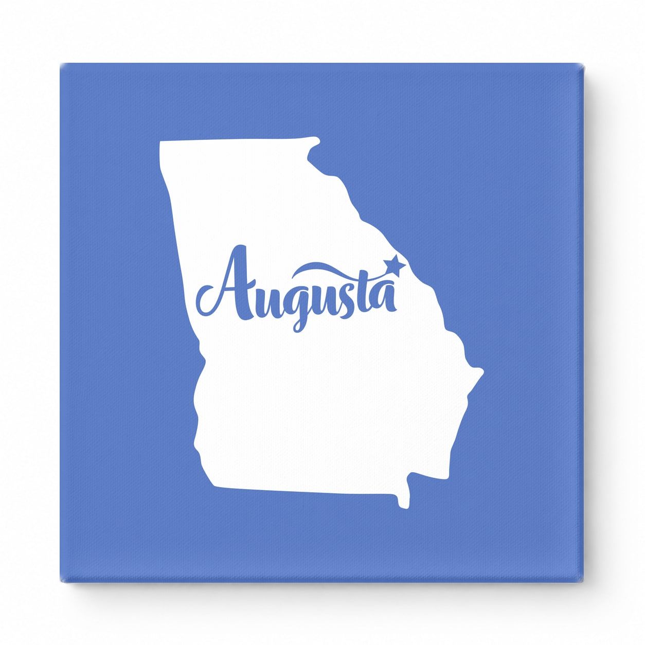 Home Sweet Augusta — Georgia State Silhouette