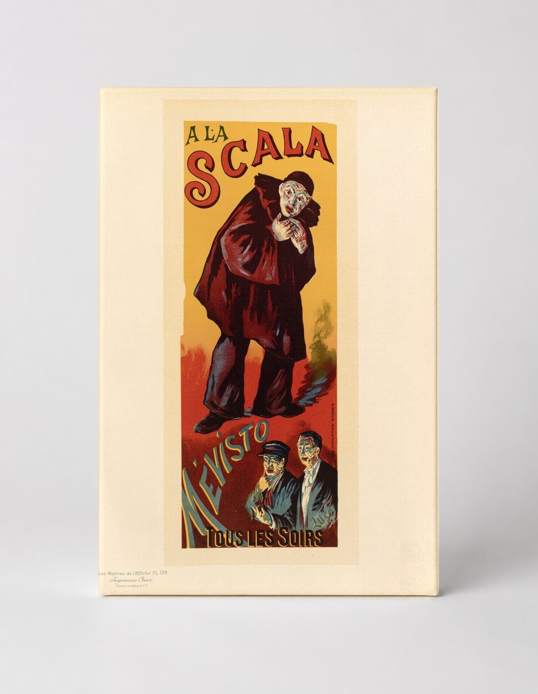 A La Scala Mévisto Tous Les Soirs - Vintage French Theatre Poster Wall Art