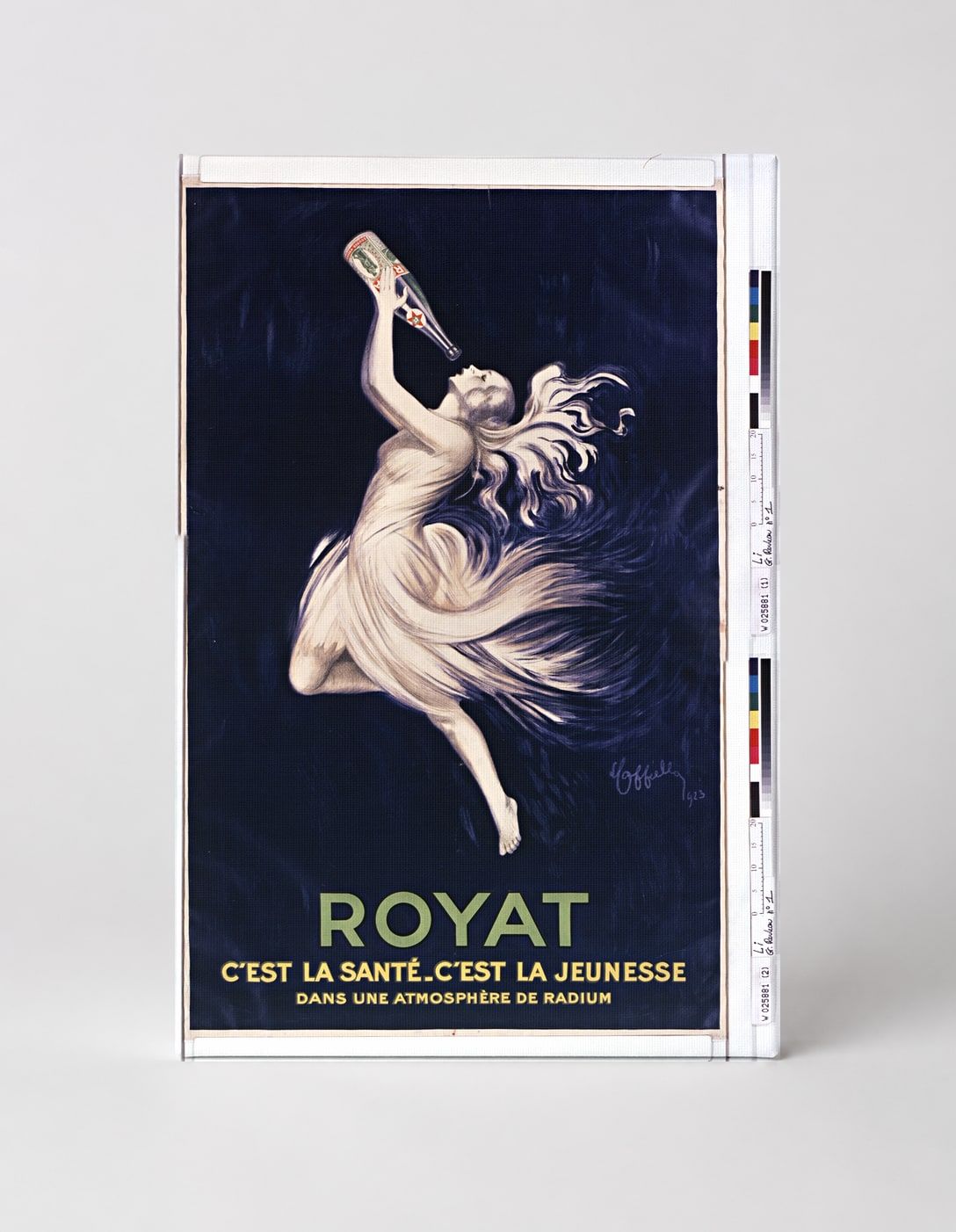 Royat Mineral Water 1890s Belle Époque Vintage Poster Canvas Wall Art