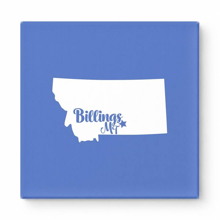 Home Sweet Billings — Montana State Silhouette