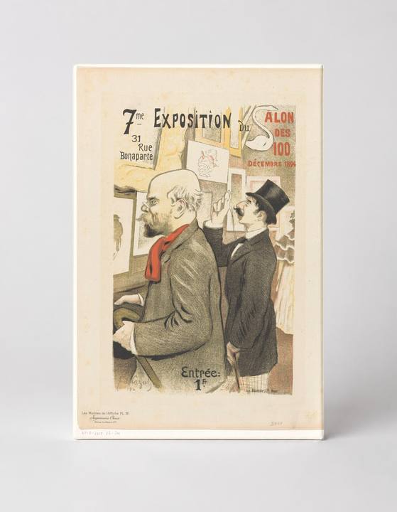 Salon des 100 7th Exposition 1894 - Belle Époque Vintage Poster Wall Art