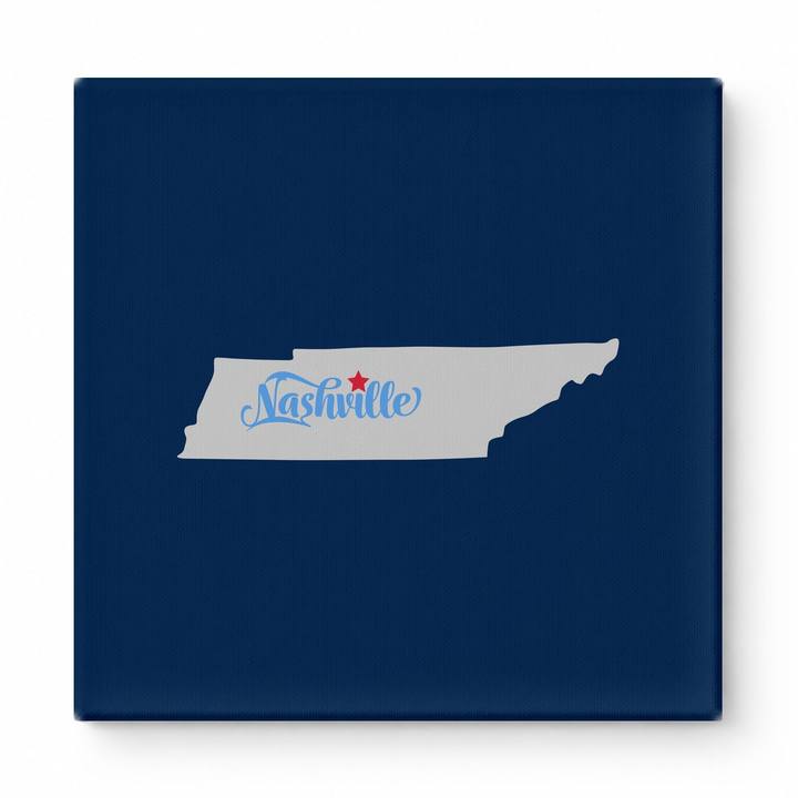 Home Sweet Nashville — Tennessee State Silhouette