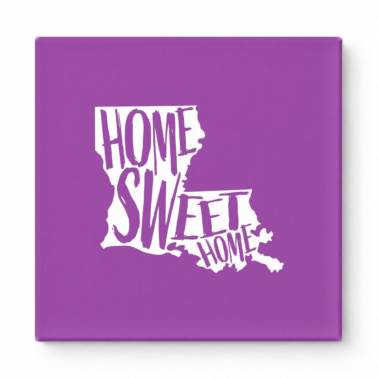Home Sweet Home — Louisiana State Silhouette