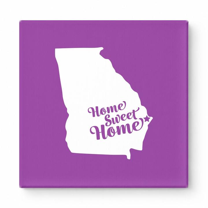 Home Sweet Savannah — Georgia State Silhouette