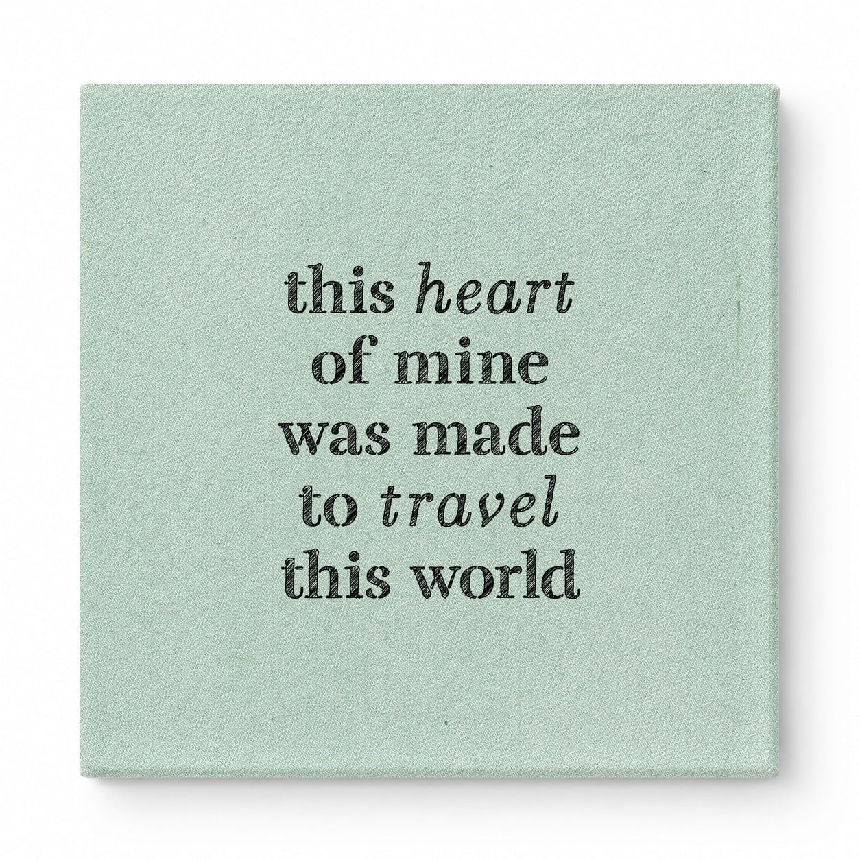 This Heart of Mine Was Made to Travel This World — Geometric Low-Poly