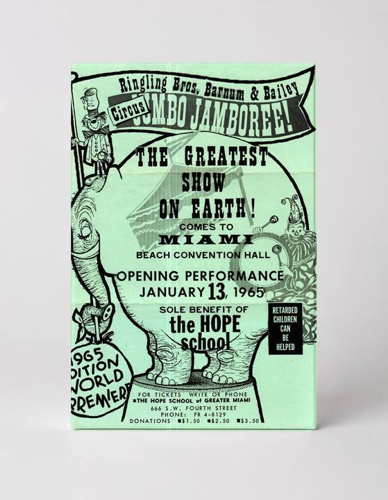 Ringling Bros Barnum Bailey Jumbo Jamboree 1965 - Vintage Circus Poster Wall Art