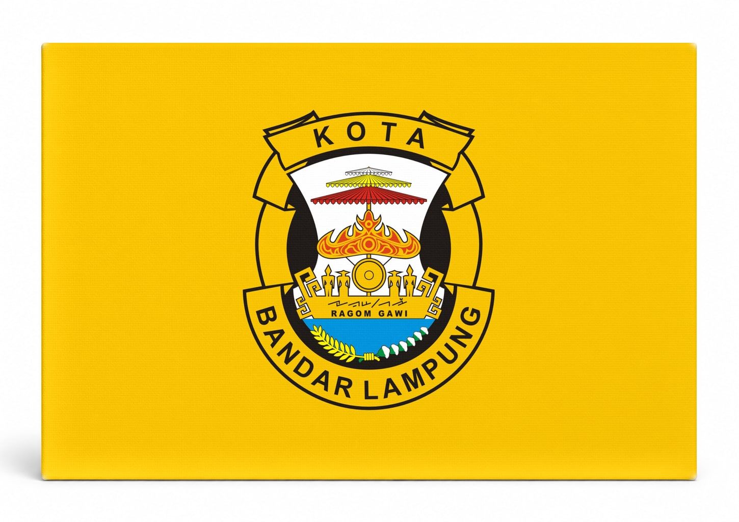 Bandar Lampung City Flag