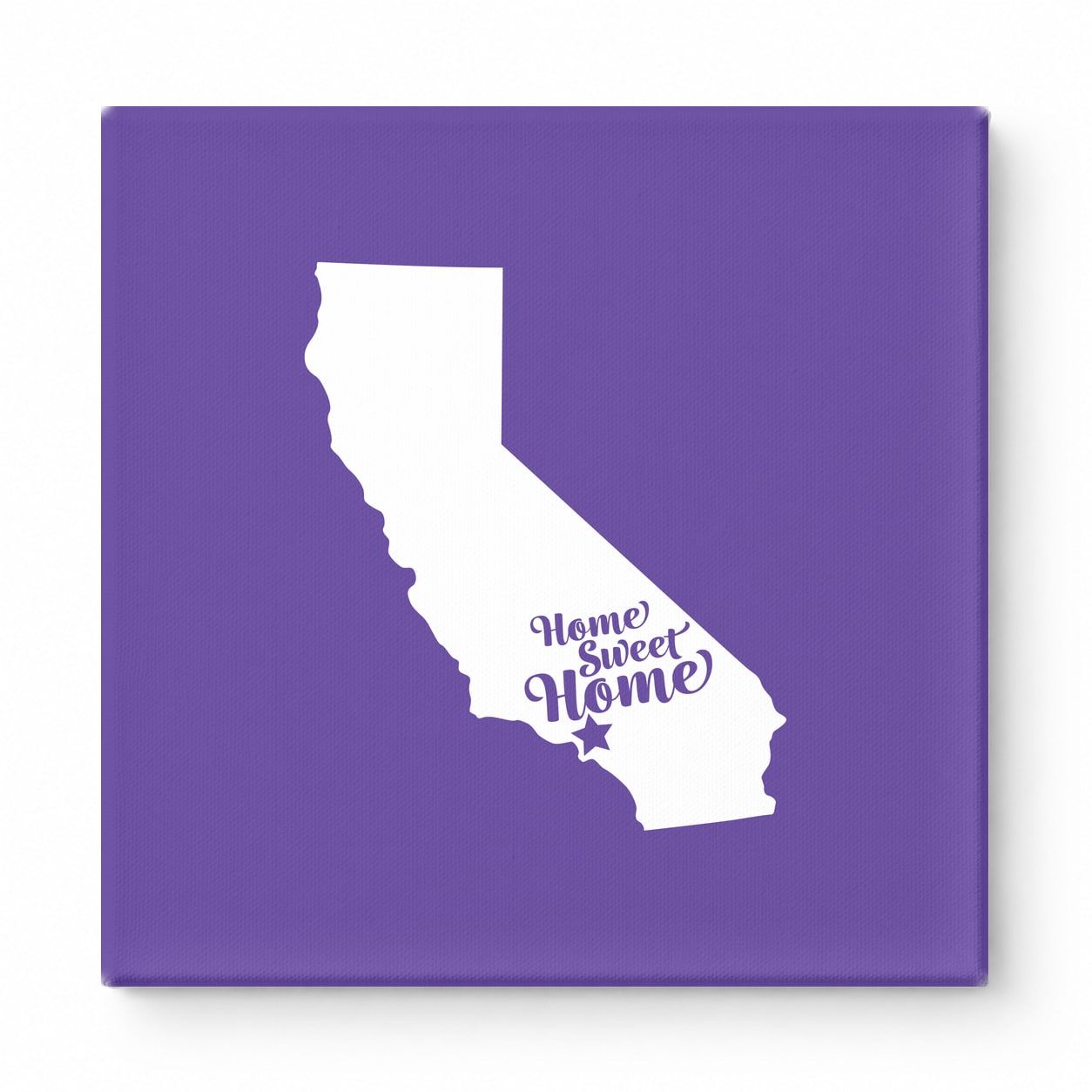 Home Sweet Los Angeles — California State Silhouette