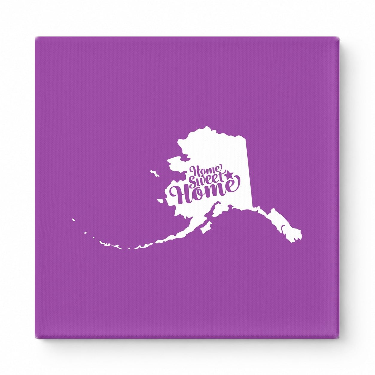 Home Sweet Home — Alaska State Silhouette