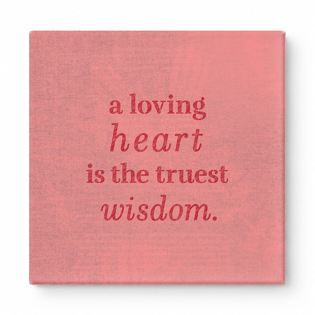 A Loving Heart Is the Truest Wisdom — Geometric Low-Poly
