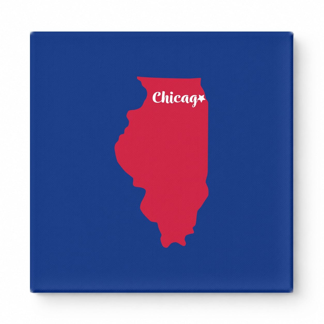 Home Sweet Chicago — Illinois State Silhouette