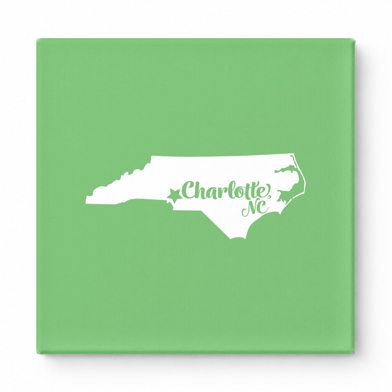 Home Sweet Charlotte — North Carolina State Silhouette