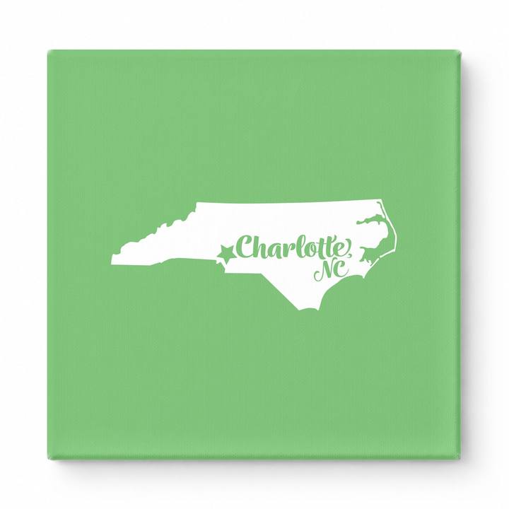 Home Sweet Charlotte — North Carolina State Silhouette