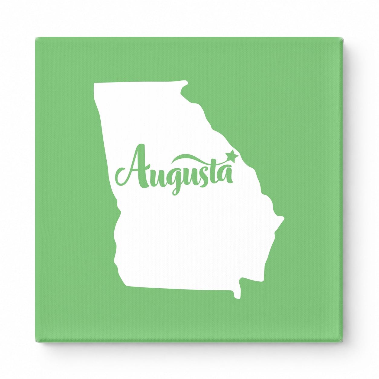 Home Sweet Augusta — Georgia State Silhouette