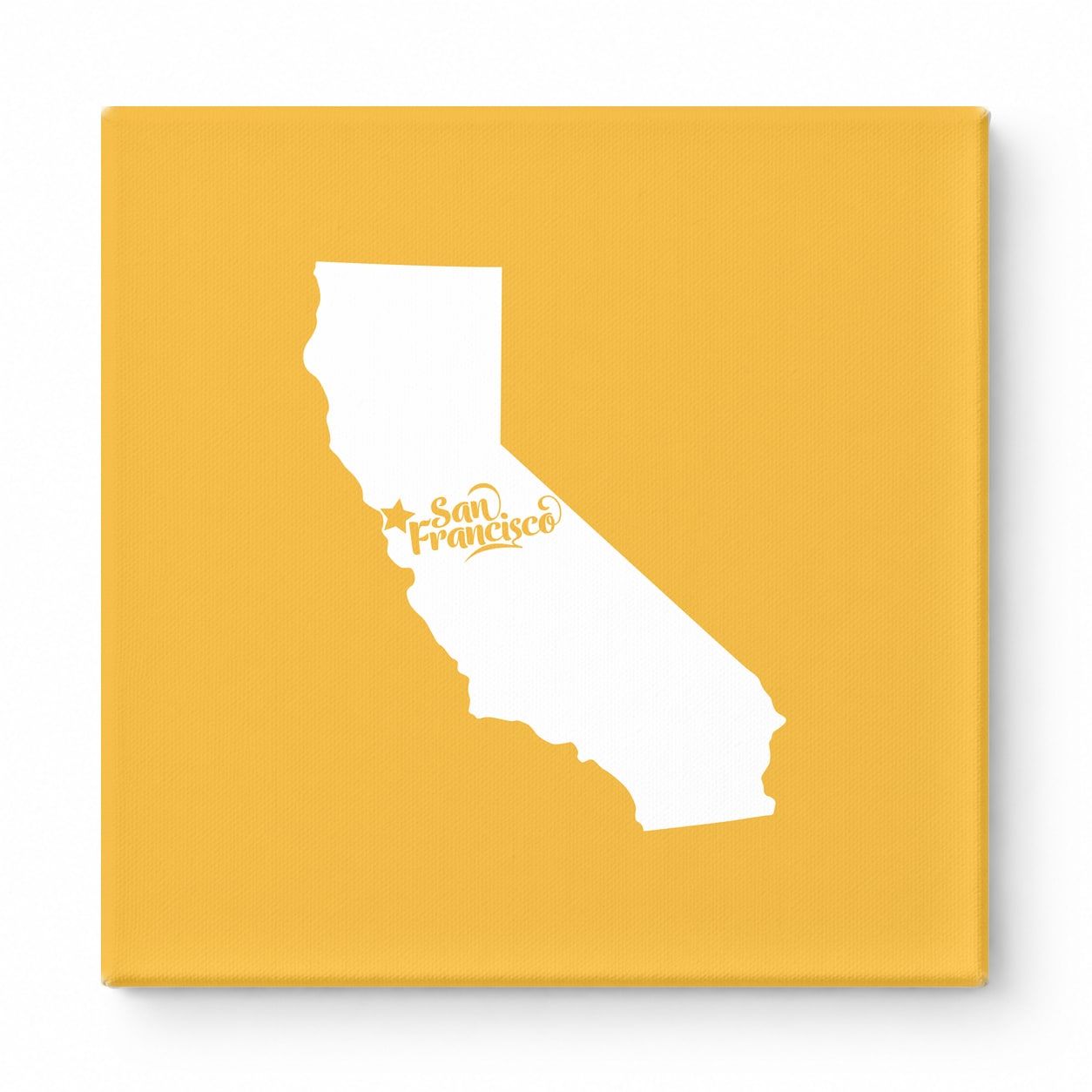 Home Sweet San Francisco — California State Silhouette