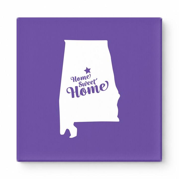 Home Sweet Montgomery — Alabama State Silhouette