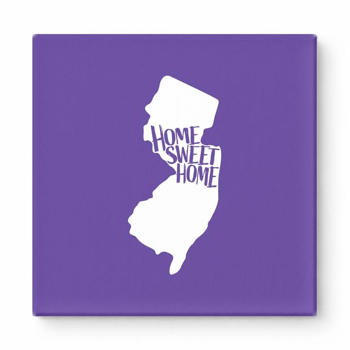 Home Sweet Jersey City — New Jersey State Silhouette