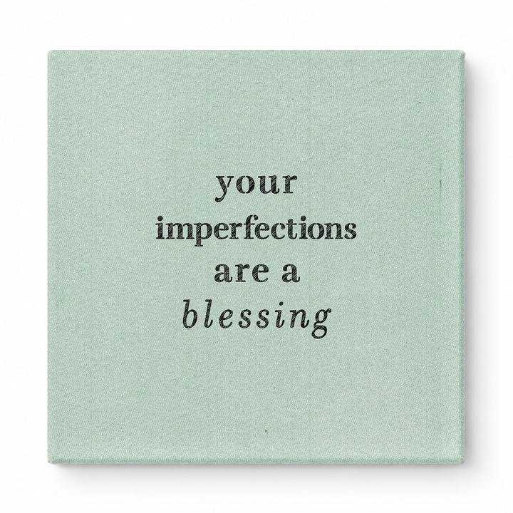 Your Imperfections Are a Blessing — Chalkboard Lettering