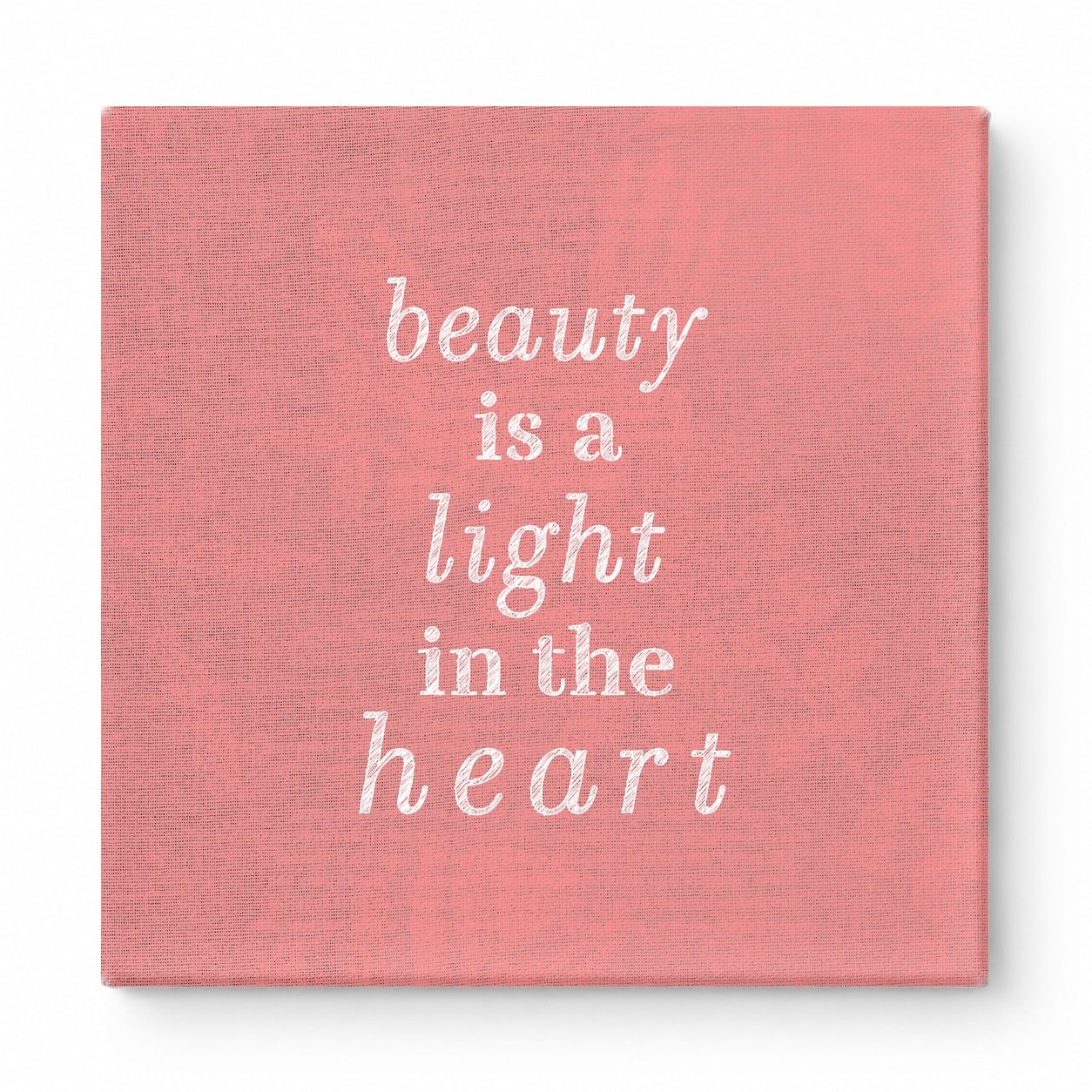 Beauty Is a Light in the Heart — Geometric Low-Poly
