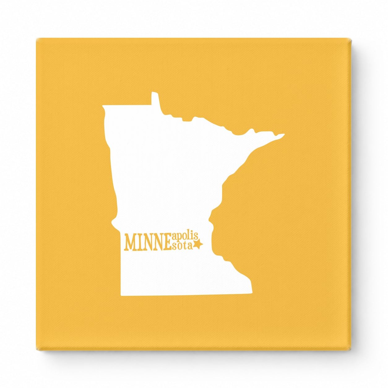 Home Sweet Minneapolis — Minnesota State Silhouette