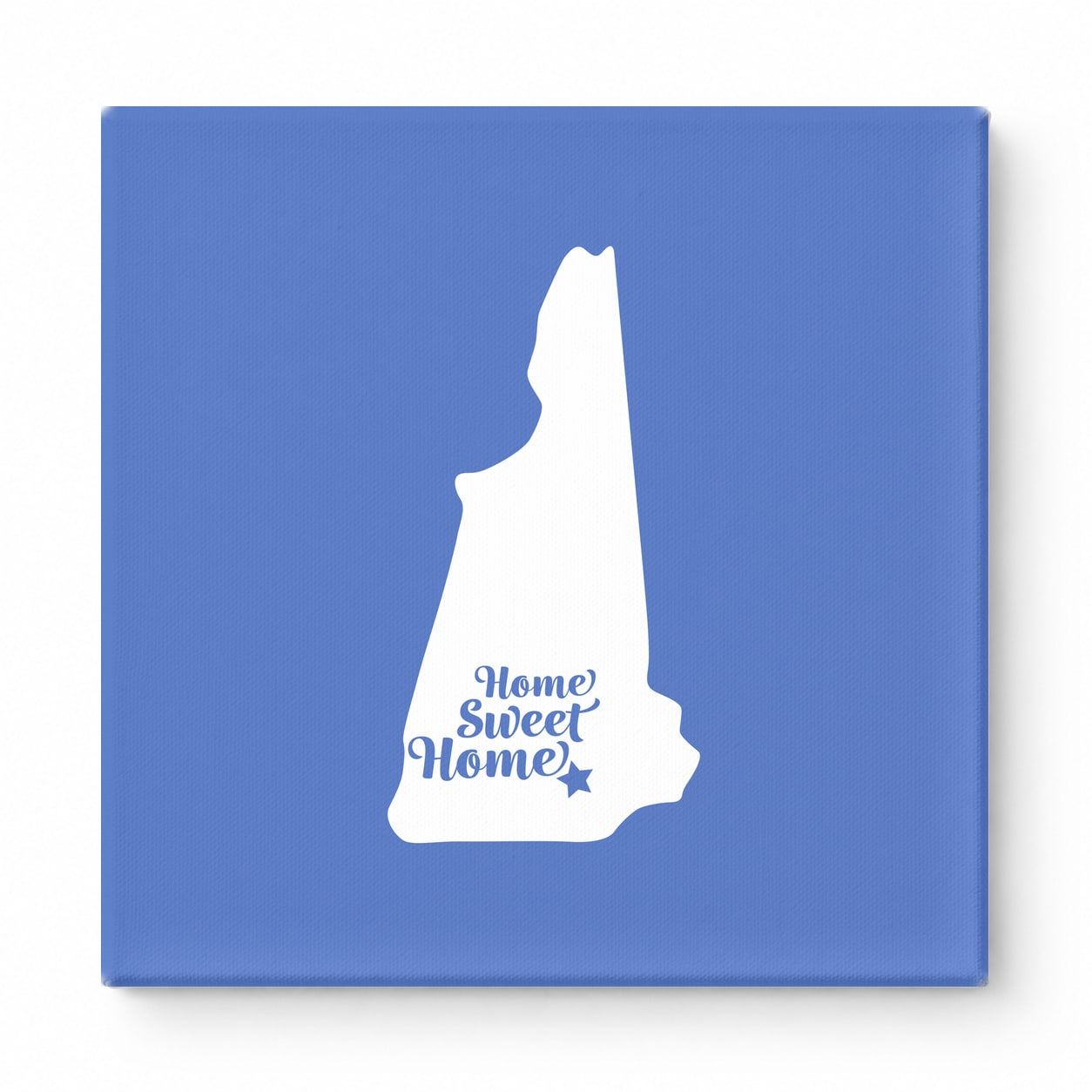 Home Sweet Concord — New Hampshire State Silhouette