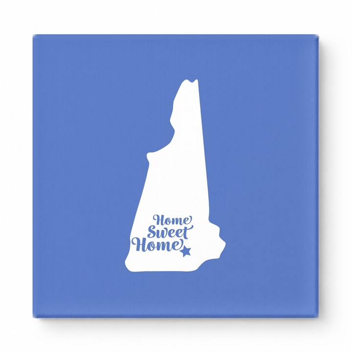Home Sweet Concord — New Hampshire State Silhouette
