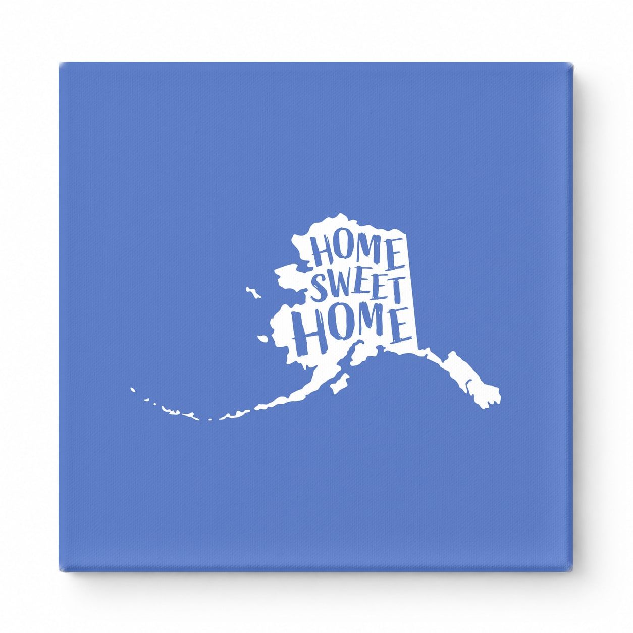 HOME SWEET HOME — Alaska State Silhouette
