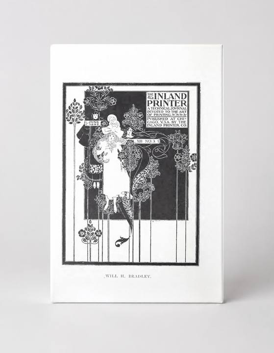 The Inland Printer June 1894 - Art Nouveau Vintage Poster Wall Art