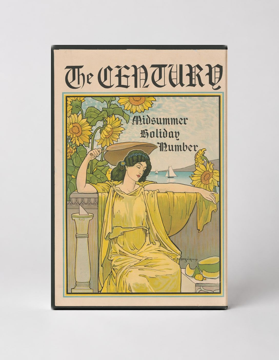The Century Midsummer Holiday Number 1894 - Art Nouveau Vintage Poster Wall Art