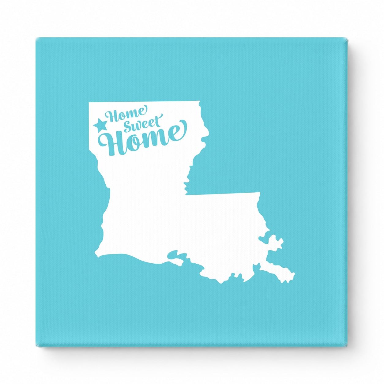 Home Sweet Shreveport — Louisiana State Silhouette