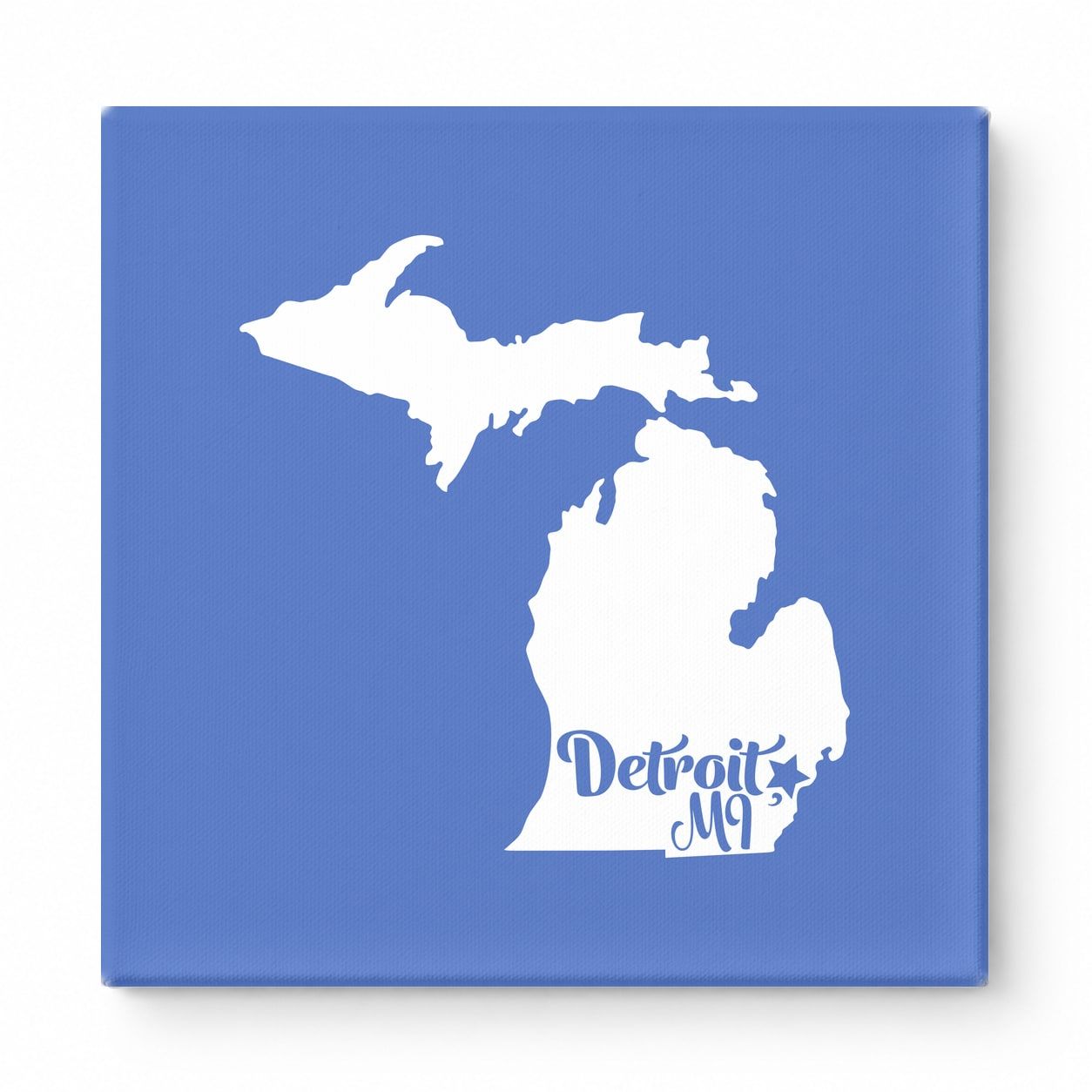 Home Sweet Detroit — Michigan State Silhouette