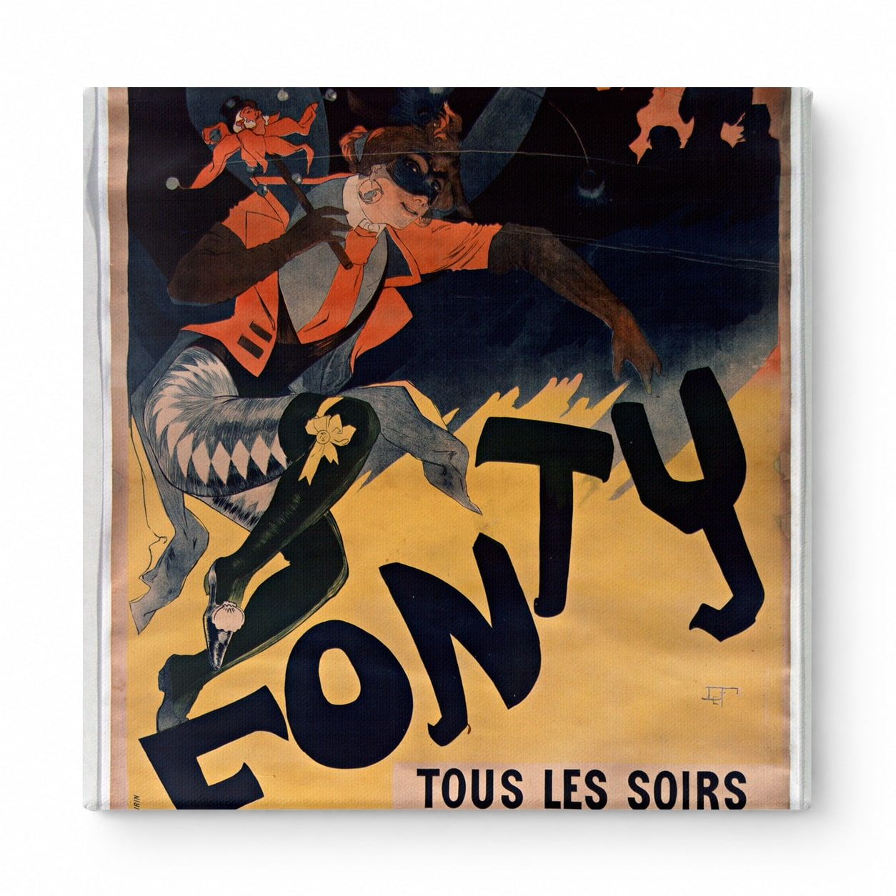 Fonty Concert Européen 1890s - Belle Époque Vintage Poster Wall Art
