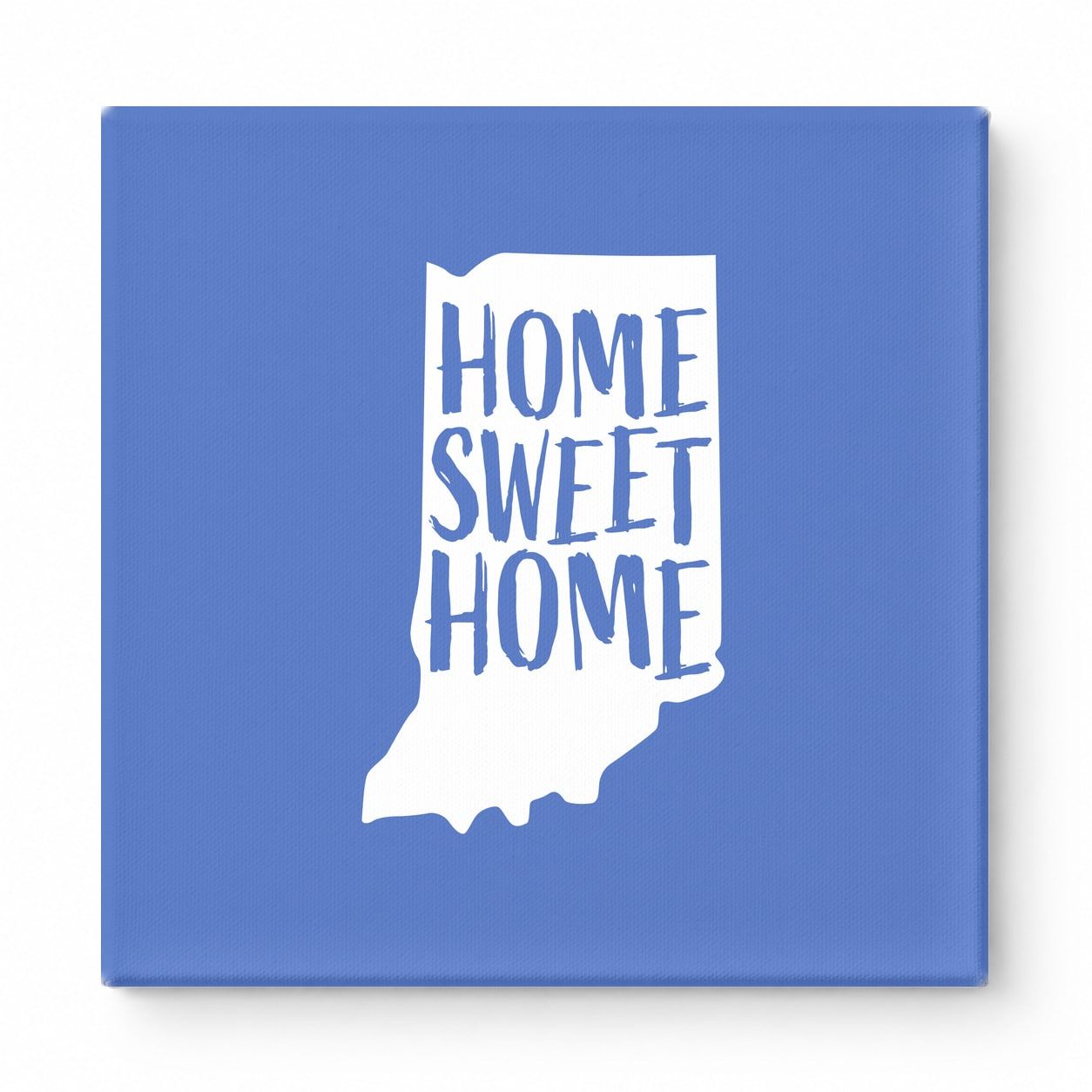 HOME SWEET HOME — Indiana State Silhouette