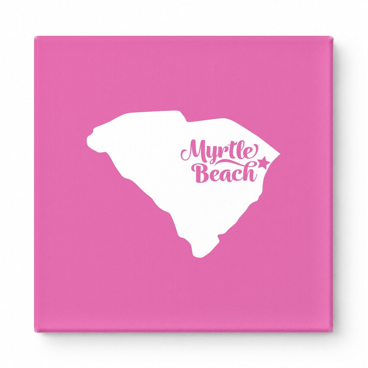 Home Sweet Myrtle Beach — South Carolina State Silhouette