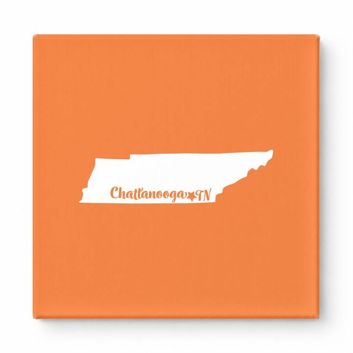 Home Sweet Chattanooga — Tennessee State Silhouette