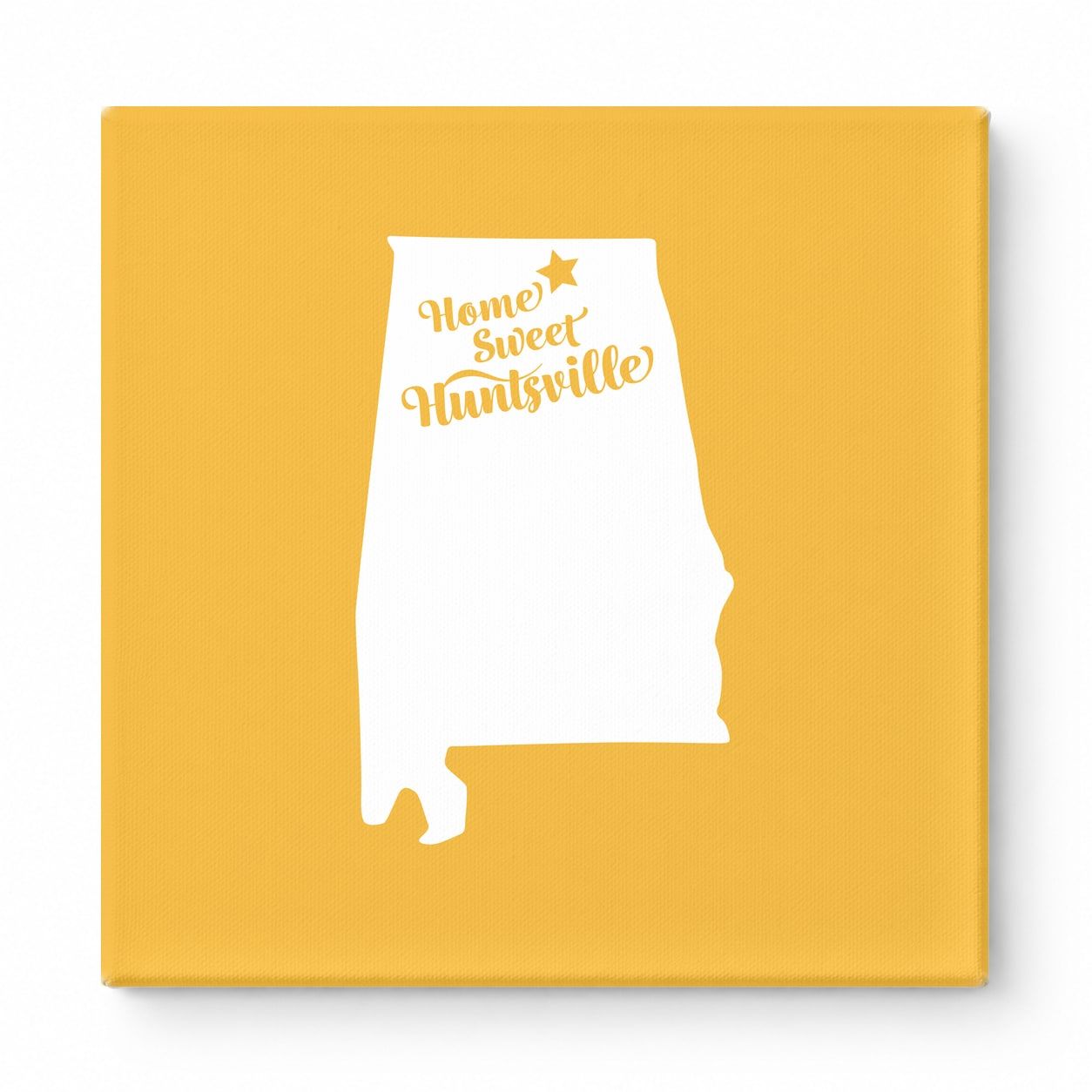 Home Sweet Huntsville — Alabama State Silhouette