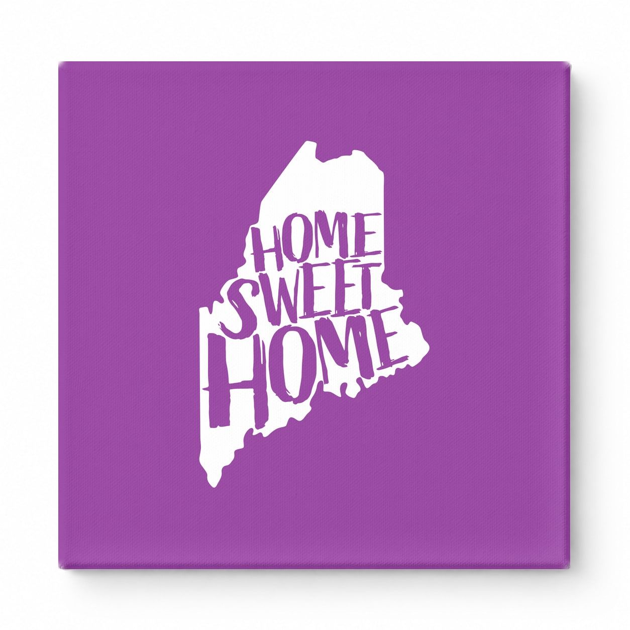 HOME SWEET HOME — Maine State Silhouette