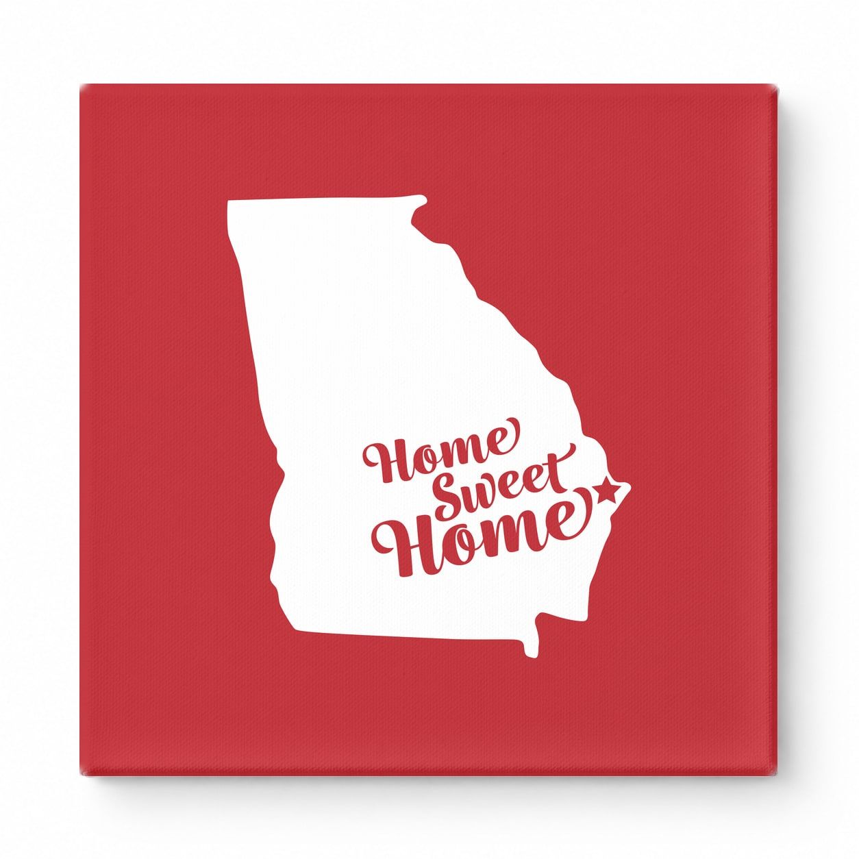 Home Sweet Savannah — Georgia State Silhouette