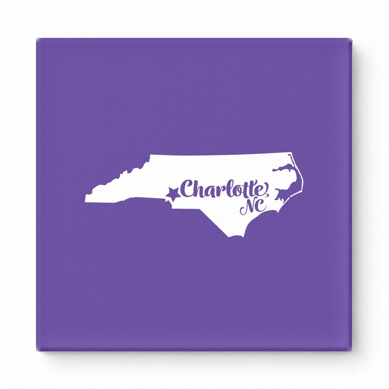 Home Sweet Charlotte — North Carolina State Silhouette