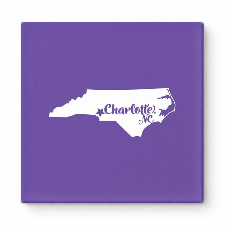 Home Sweet Charlotte — North Carolina State Silhouette