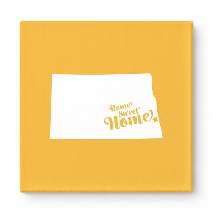 Home Sweet Bismarck — North Dakota State Silhouette