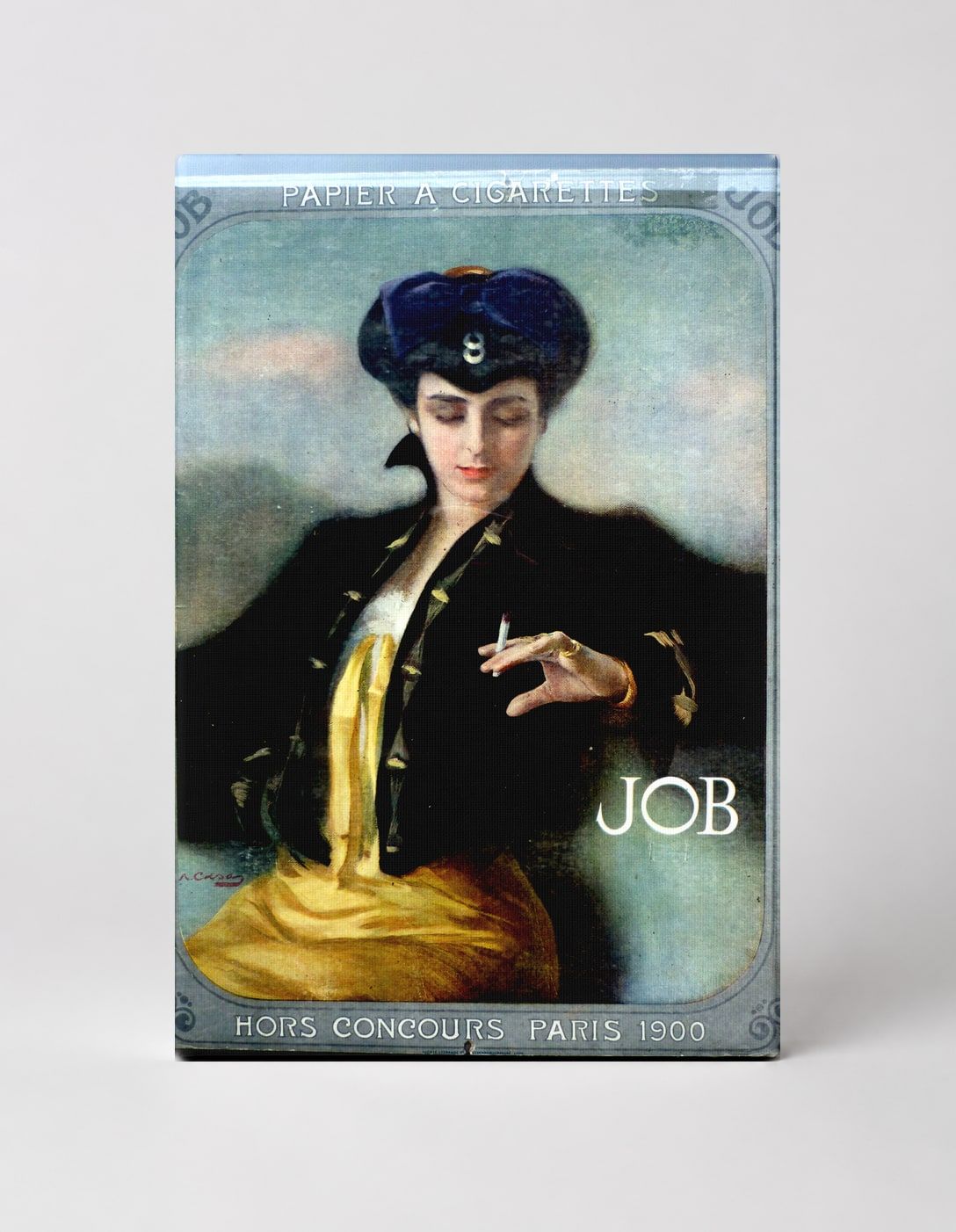 JOB Cigarette Papers 1900 Paris - Belle Époque Vintage Poster Wall Art