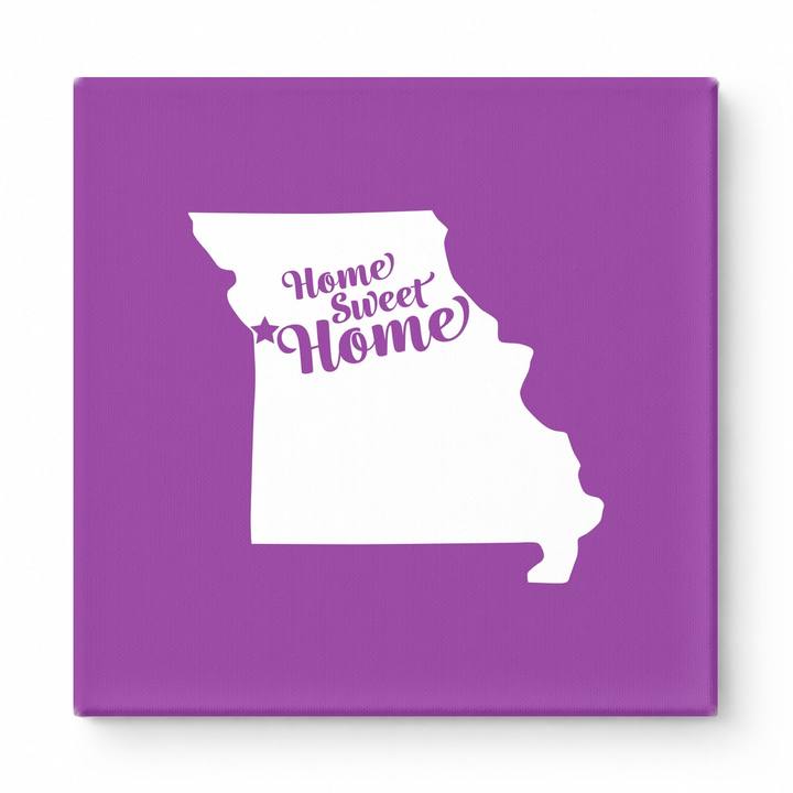 Home Sweet Kansas City — Missouri State Silhouette