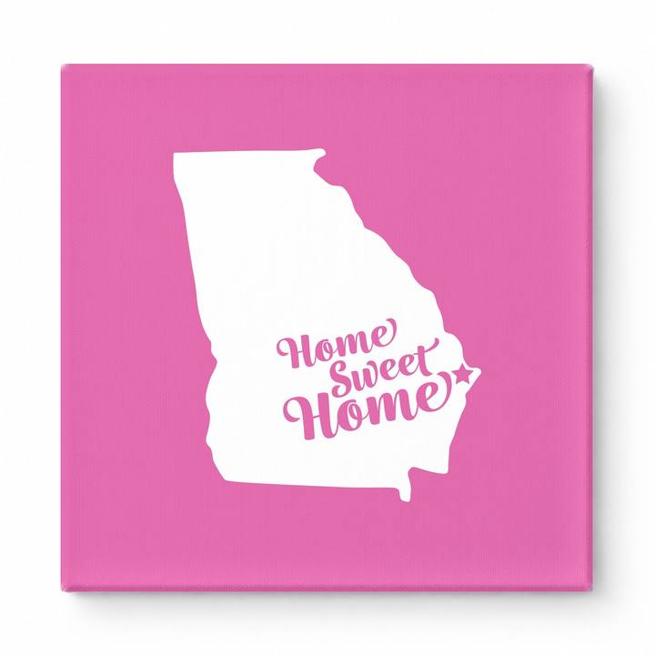 Home Sweet Savannah — Georgia State Silhouette