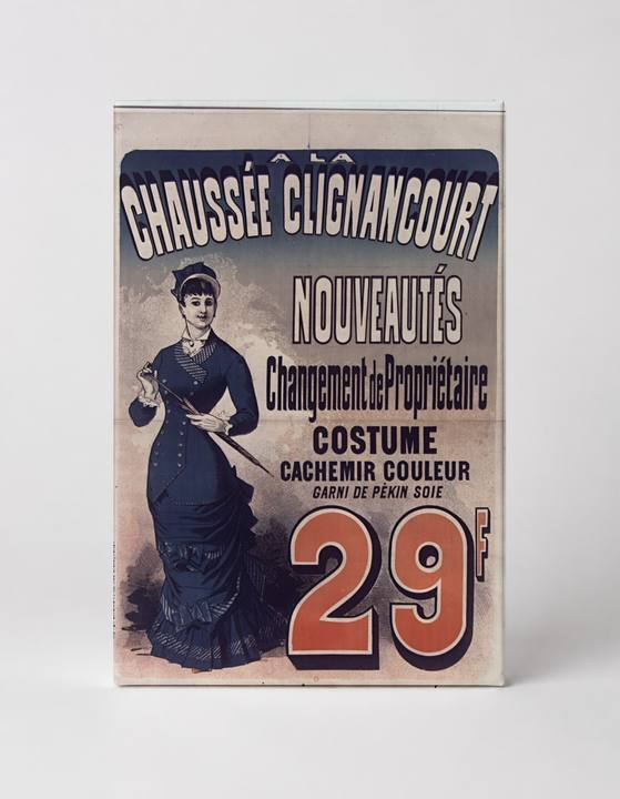 Chaussée Clignancourt 1880s French Fashion Poster – Belle Époque Vintage Wall Art