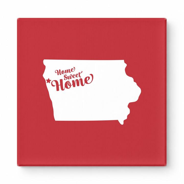 Home Sweet Sioux City — Iowa State Silhouette