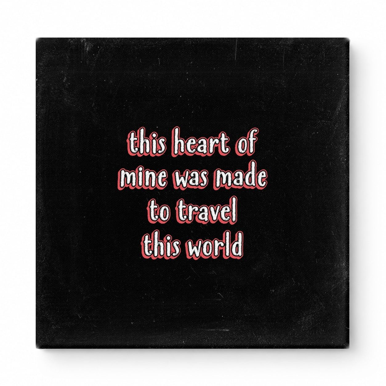 This Heart of Mine Was Made to Travel This World — Geometric Low-Poly